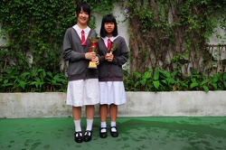 The Silver Prize of the Junior Handchime Class