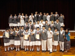  Hong Kong School Drama Festival 2009-2010 (Secondary English Category)-----Award For Outstanding Actress