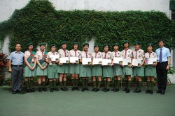 Scout Association of Hong Kong Carlton Trophy 2010 3rd Runner-up