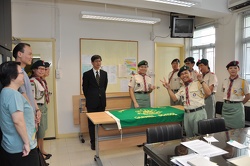 香港童軍九龍第九十三旅第二十三屆宣誓典禮