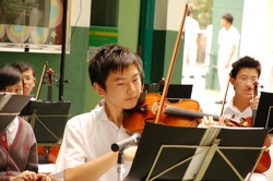 交響樂團表演