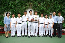 Inter-School Badminton Competition (Division II Boys' C Grade First Runner-up and Overall 6th Place)