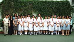 2007---2008 年度德育及公民教育組同學及老師合照
