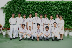 Winners (Junior Forms) of Soccer Competition held by the SU
