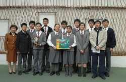 本校勇奪2008「香港FLL 創意機械人大賽」全場總冠軍