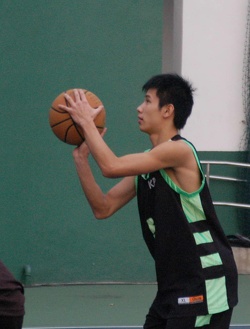 Inter-School 3-on-3 Basketball Friendly Match with Hong Kong Tang King Po College Secondary School on 12-11-2006
