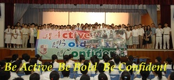 Be Active   Be Bold   Be Confident