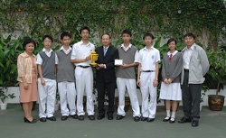Champion of 2006 World Robot Olympiad, Hong Kong Regional Competition    
