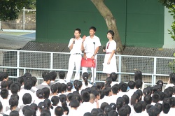 國「迦」新力軍成立及十月一日國慶升旗禮