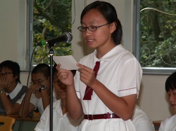 S3 Inter-Class Impromptu Talk Competition