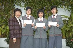 全國中小學生迎奧運作文大賽5A 唐慕婷 4A 梁韻婷 4A 陳史佳