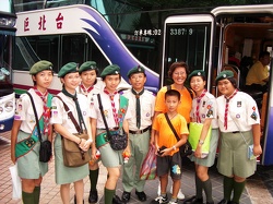 童軍台灣(台中,台北)交流活動