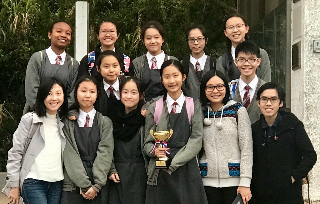 S.2 and S.3 debaters in the Junior Debating Championships