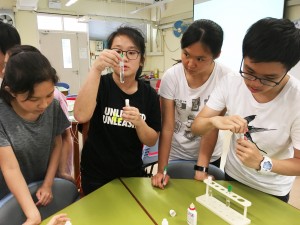 using water samples for experiment