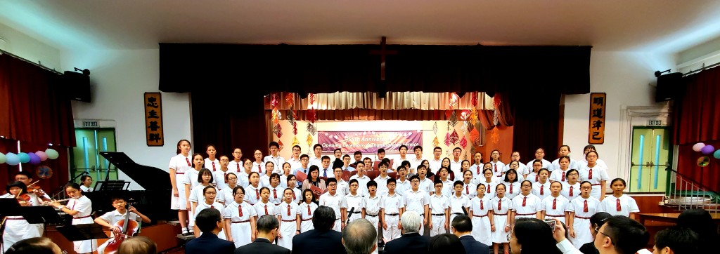 Choir Hymn Offering at the 55th Anniversary Thanksgiving Service